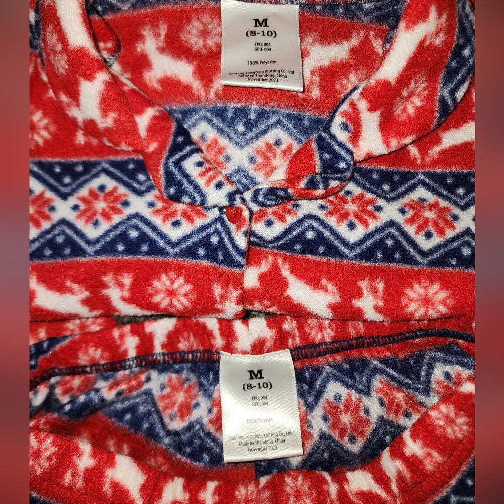 🦌2pcs Boys Size M 8/10 Pajama Set🦌 - Picture 5 of 5